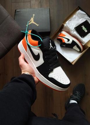 Nike air jordan 1 low black&orange