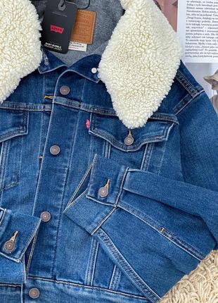 Неймовірна джинсова куртка levi's10 фото