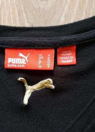 Футболка puma женская 100% cotton, размер м, состояние хорошее.3 фото