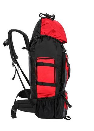 Рюкзак 90 л черный универсальный экспедиционный спортивный туристический текстиль для путешествий3 фото