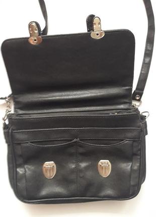 Черная красивая маленькая удобная сумочка rachel4 фото