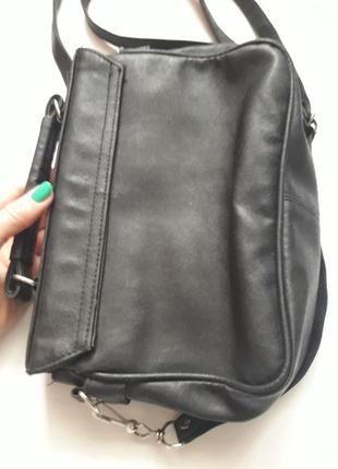 Черная красивая маленькая удобная сумочка rachel5 фото