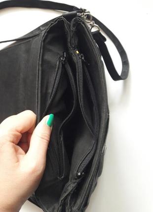Черная красивая маленькая удобная сумочка rachel8 фото