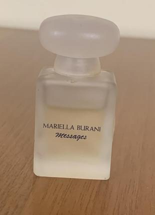 Messages mariella burani вінтажна мініатюра 4мл edt