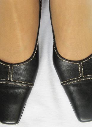 138. туфли кожаные "donna laura"италия 40,5-41 р.2 фото