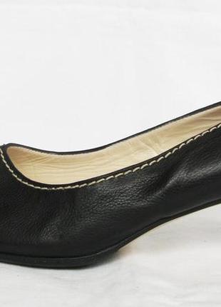 138. туфли кожаные "donna laura"италия 40,5-41 р.3 фото