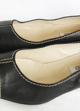 138. туфли кожаные "donna laura"италия 40,5-41 р.4 фото