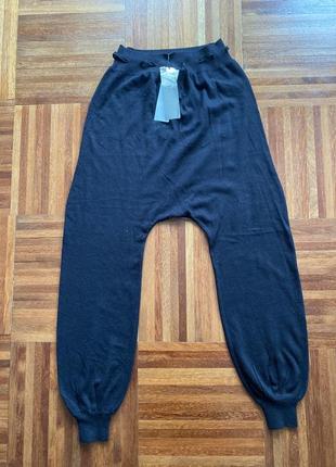 Трикотажні дизайнерські авангардні штани джогери eight sin l італія 🇮🇹