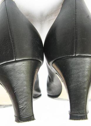 138. туфли кожаные "donna laura"италия 40,5-41 р.9 фото