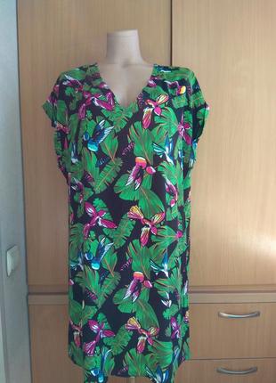 Сукня, болохон, туніка, сорочка з шикарним принтом