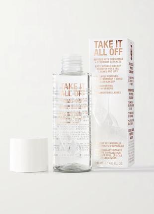 Charlotte tilbury take it all off bi-phase longwear makeup remover for eyes, lashes &amp; lips средство для удаления макияжа