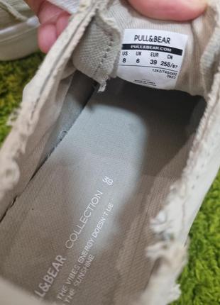 Кеды pull & bear 39й размер, состояние идеальное5 фото