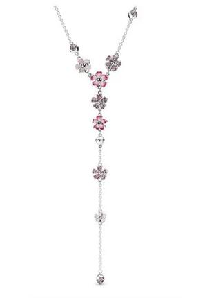 Серебрянное колье пандора цветение сакуры серебро 925 pandora