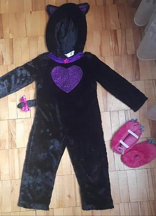 Костюм черного котика / кишки