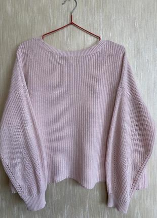 Пуловер нежно розового цвета only