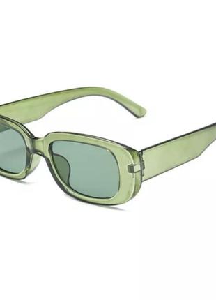 Очки очки солнцезащитные женские uv400 мужские овальные1 фото