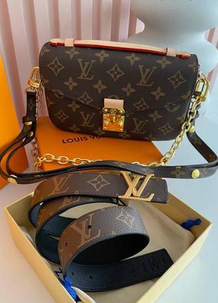 Сумка в стиле lv metis pochette