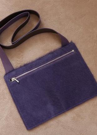 Format brigitte huerzele ексклюзивна шкіряна тонка сумка кроссбоди швейцарія