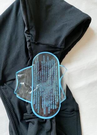Новые с гигиенической наклейкой чёрные плавки от купальника asos design, размер eu 386 фото