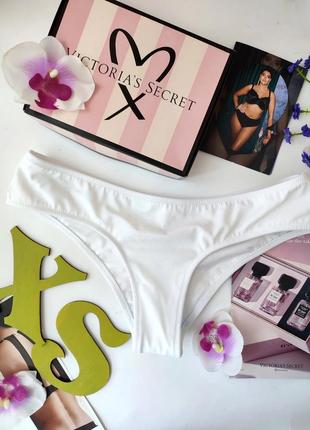 Victoria's secret original xs s malta білі трусики плавки