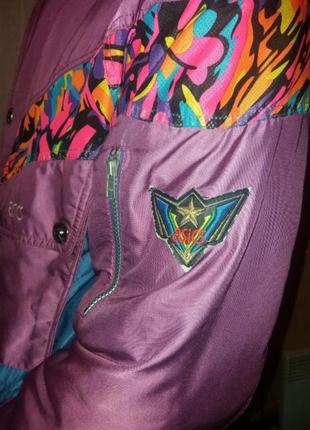 Куртка asics ветровка унисекс винтаж модная яркая3 фото