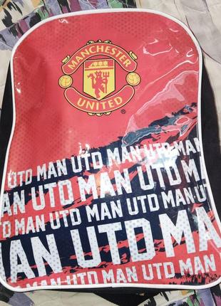 Детский рюкзак с символикой fc manchester united