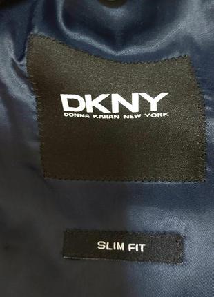 Жакет dkny мужской пиджак приталенный темно-синий мужественный пиджак2 фото