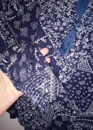Вискозная блузка под вышиванку4 фото