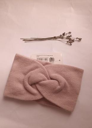 Odissey повязка-чалма на голову шерсть с ангорой1 фото