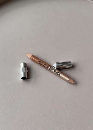 Олівець-хайлайтер двосторонній benefit high brow duo pencil bronze1 фото