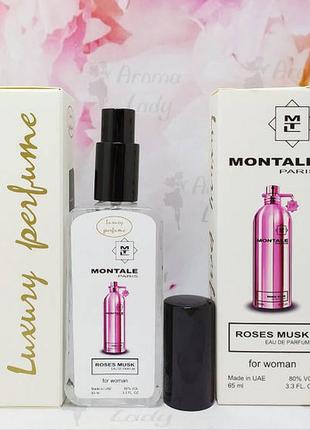 Тестер vip luxury perfume montale roses musk 65 мл1 фото
