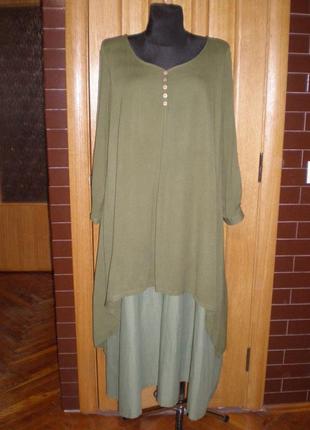 Асиметрична сукня anself) oversize3 фото