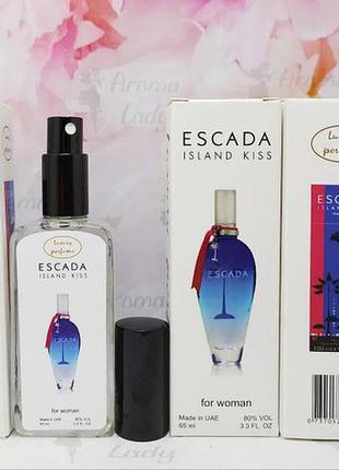 Тестер vip luxury perfume escada island kiss 65 мл