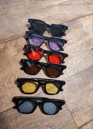 Окуляри окуляри сонцезахисні жіночі uv400 чоловічі ретро4 фото