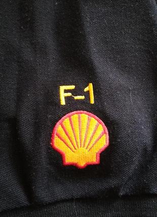 Мужская винтажная футболка поло ferrari f1 (l-xl) лицензионная4 фото