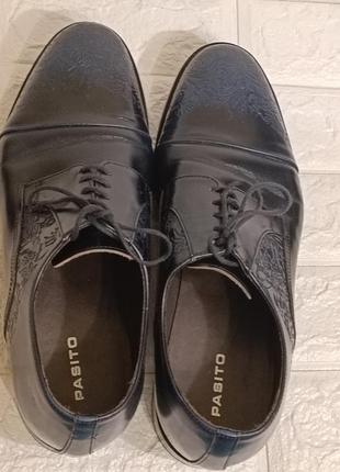 Мужские туфли pasito,made in размер 44.