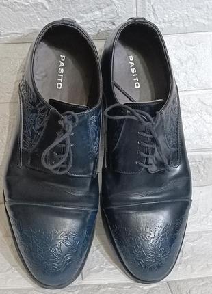 Мужские туфли pasito,made in размер 44.