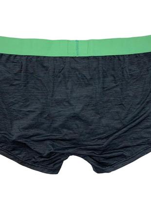 Мужские трусы levis премиум качества, цвет черный с темно-зелеными полосками, размер l4 фото