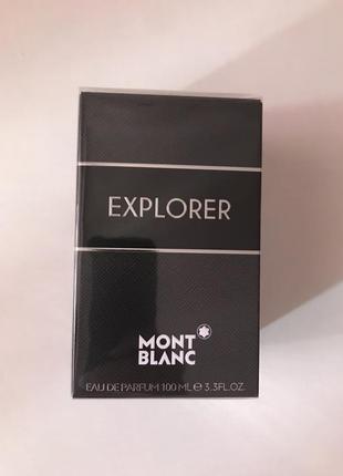 Самий новий аромат mont blanc - explorer