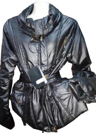 Куртка  деми девушка черного цвета3 фото