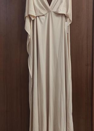 Довга сукня-трансформер von vonny transformer dress almond1 фото
