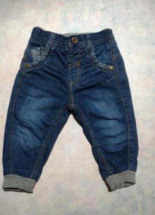 Набор стильной фирменной одежды на мальчика 6-9 мес 68-74 см джинсы регланы2 фото