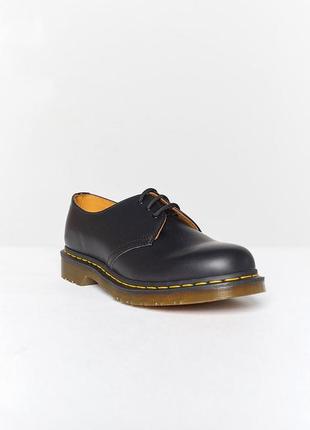 Dr. martens 1461 black smooth7 фото