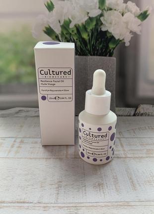 Cultured resilience facial oil масло для лица