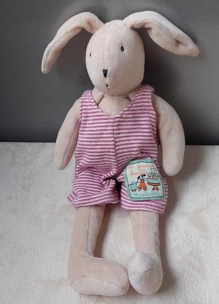 М'яка іграшка кролик силований moulin roty