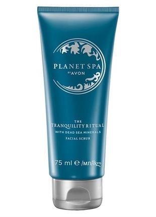 Spa скраб для обличчя «секрет безтурботності» avon planet spa