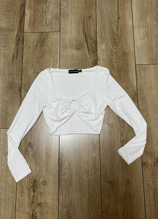 Топ с длинным рукавом