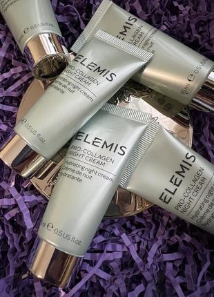 Укрепляющий ночной крем против морщин elemis pro-collagen night cream