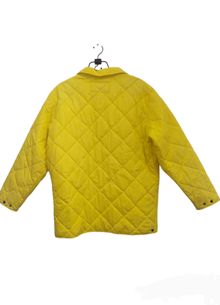 Куртка желтая, стеганная3 фото
