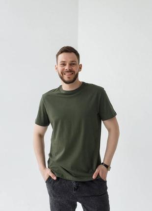 Мужская базовая футболка коттон свободная 11 цветов2 фото